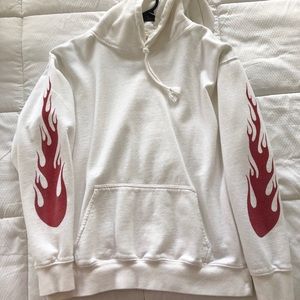 Brandy Melville flame sweatshirt
